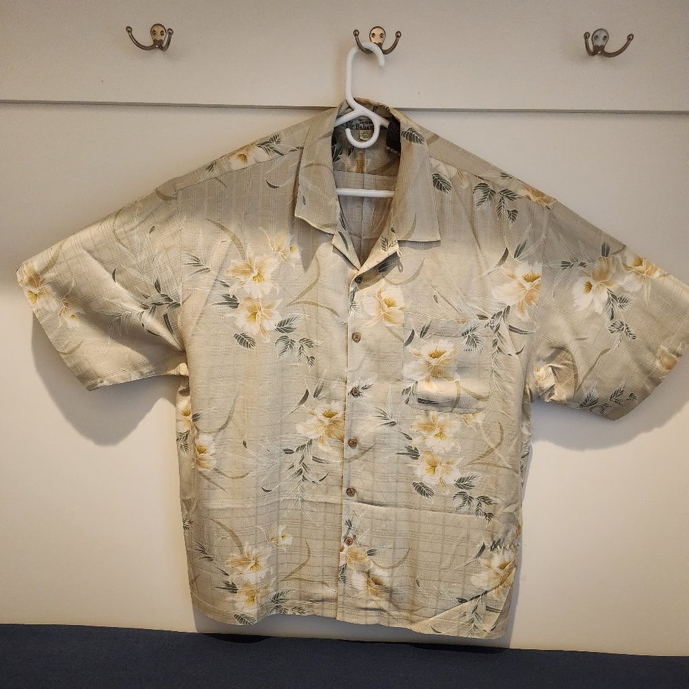 Tommy Bahama Silk Camp Shirt - XXL #9
